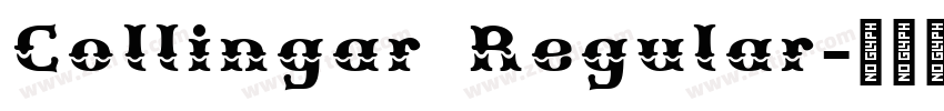 Collingar Regular字体转换